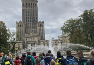 Zmierzamy do Pałacu Kultury i Nauki