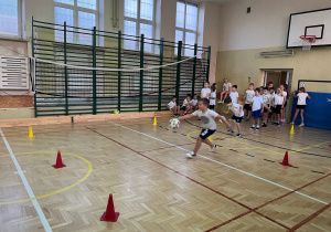 Trening z zawodnikami ŁKS - u