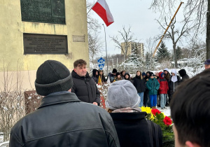 Uczniowie SP40 na obchodach 85 rocznicy wysiedlenia mieszkańców