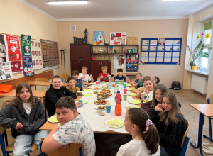 Zdrowe śniadanie w klasie V