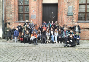 Uczniowie klas IV-VIII na wycieczce w Toruniu